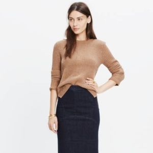 Madewell Hexcomb Stitch Sweater Size XS